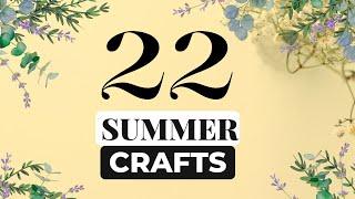 Jaw-Dropping Mega Summer Decor Crafts You Need to Try for 2024! 