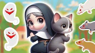 St. Gertrude and her sidekick CAT!