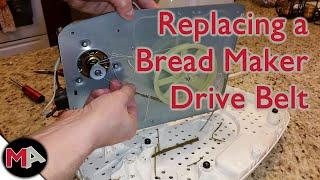 Replacing a Bread Maker Drive Belt