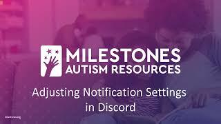 Adjusting Notification Settings in Discord