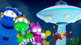 Animal Mechanicals NEW Series | Episode 4: The UFO Invasion | Cartoon Shows for Toddlers