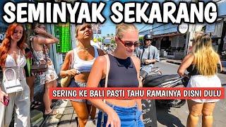 Kembali banyak turis kawasan seminyak ramai: seminyak Bali