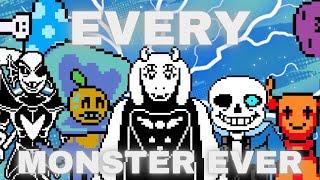 Every Monster In Undertale EVER