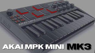 NEW GEN!! AKAI MPK MINI MK3 - UNBOXING FOR BEATMAKER