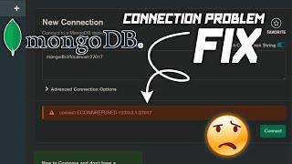 How to Fix connect econnrefused 127.0.0.1 Problem On MongoDB Compass || Mongodb Connection Error