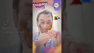 #prachi #nidhi #vlog mere husband ka first time video# happy Holi#