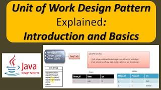 Unit of Work Design Pattern Explained: Introduction and Basics