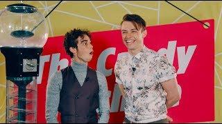 CAMERON BOYCE & THOMAS DOHERTY about FIRST KISS | Descendants 2