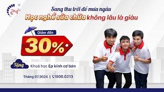 Sang thu trời đổ mưa ngâu – Học nghề sửa chữa không lâu là giàu