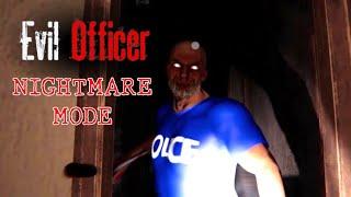 Evil Officer PC in NIGHTMARE MODE Full Gameplay - Helicopter Escape