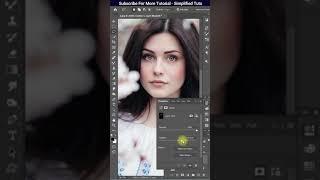 How to apply blush on face in photoshop | Learn Photoshop | Simplified Tuts #shorts