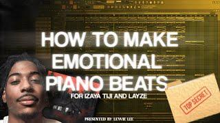 How To Make Emotional Ambient Piano Beats For Izaya Tiji