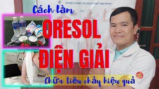 Mách nhỏ: Cách pha nước Oresol bù điện giải chữa nhanh tiêu chảy tại nhà|Trần Văn Luận