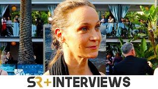 Jeanette Hain Talks Young Woman and the Sea on the Red Carpet