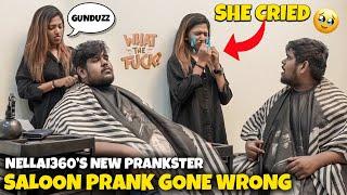 நீ வேணும்னா சண்டைக்கு வாடா!!வந்து பாரு!!Saloon Prank Gone Wrong @Nellai360