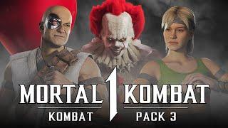 Mortal Kombat 1 - Kombat Pack 3 DLC Characters LEAKED! (Sonya, Cassie, Jade, Kano & More)