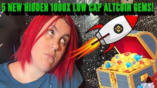 NEW!!! FIVE NEW HIDDEN LOW CAP ALTCOIN GEMS READY TO EXPLODE!