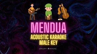 MENDUA - ASTRID - AKUSTIK KARAOKE MALE KEY (GITAR BASS CAJON)