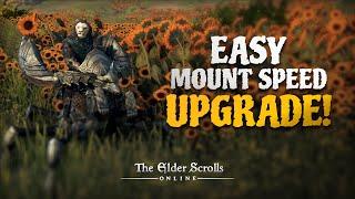 Increase Your Mount Speed in ESO
