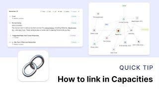 How to Link In Capacities