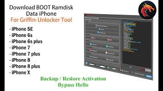 Apple Ramdisk BOOT Data | Backup - Restore Activation - Bypass Hello | IOS 11-16 | Griffin-Unlocker
