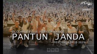 ELCORONA - PANTUN JANDA Live Performance FESTIVAL KOPLO 2023