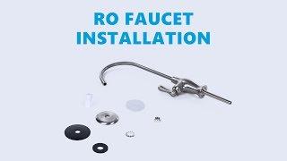 RO Faucet Installation