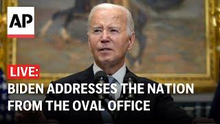 Biden delivers Oval Office address after Trump assassination attempt (FULL SPEECH)