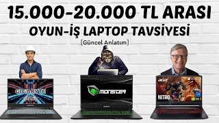 15.000-20.000 TL Arası OYUN-İŞ-MÜHENDİSLİK-MİMARLIK İçin Laptop Tavsiyesi | [2023] | Güncel Anlatım