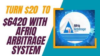 TURN $20 TO $6420 WITH AAS ABITRAGE TRADING SYSTEM