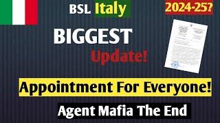 BLS italy appointment new update 2024-25 Session / How to book bls italy Appointment? / Bls Update