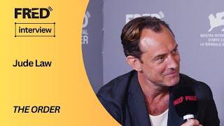 FRED's Interview: Jude Law - THE ORDER (Venezia 81) #venezia81