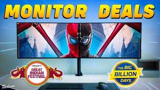 BEST Monitor Deals Under 5000, 10000, 15000, 20000, 30000 In Amazon Great Indian Festival Sale 2024