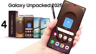 Samsung Galaxy S25 Ultra Launch Confirmed: 4 Models at Galaxy Unpacked 2025!