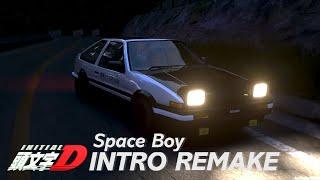 Initial D opening Remake In Assetto Corsa #shorts #initiald