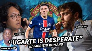 "Manuel Ugarte is DESPERATE TO JOIN MAN UNITED"! | Fabrizio Romano EXCLUSIVE Interview