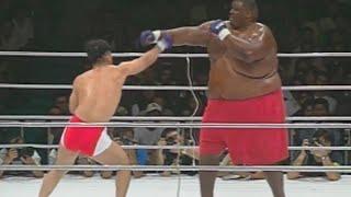 PRIDE 3: Yarbrough (600+lbs) vs Takase (169lbs)