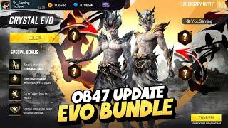 OB47 Update New Evo Bundle Free Fire  | Next Magic Cube Store Update Free Fire | FF new event