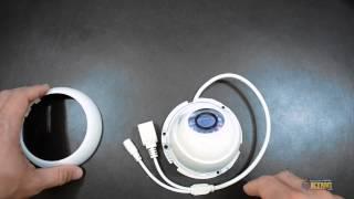 Unboxing the IPOD-EL1MPIR50 - 1.3MP Dome IP IR Security Camera