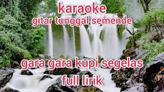 karaoke gara gara kupi segelas