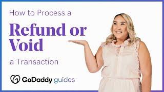 How to Process a Refund or Void a Transaction with the GoDaddy Mobile App