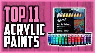 Best Acrylic Paint Reviews 2024 | Top 11 Coolest Acrylic Paints For Students & Professional Artists