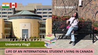 A Week Of An International Student Living In Canada | University Campus!! | Vlog#3 | Vibs World