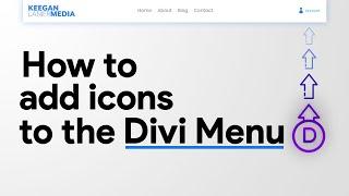 How To Add Custom Icons to the Divi Header