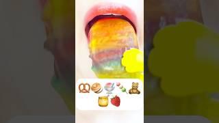 Asmr emojifood | @DangbeeEATING. |sub#shorts #youtubeshorts #food #ytshorts #asmr #kawaii #short