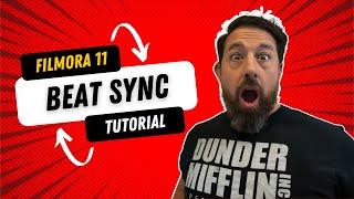 Filmora 11 Beat Sync Tutorial