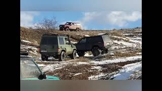 [OffRoad Cluj] testam anvelopele în noroi/zapada  drag race jeep toyota vitara galloper