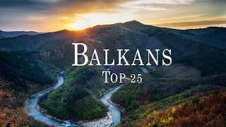 25 most beautiful places in the Balkans | Best Places to Visit in Balkans in 2024!