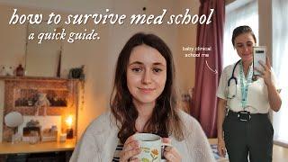 HOW TO SURVIVE MEDICAL SCHOOL - advice for clinical placements ‍️