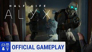 Half-Life: Alyx Gameplay Video 2 - Continuous locomotion style